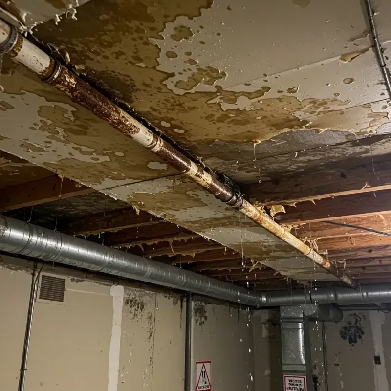 Ceiling Water Damage Repair in Northfield, VT